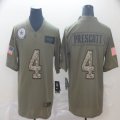 Dallas Cowboys #4 Dak Prescott Nike Camo 2019 Salute to Service Limited Jersey-BD