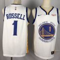 Golden State Warriors #1 Russell white nike nba jerseys