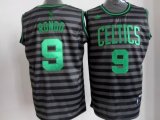 Boston Celtics 9# Rajon Rondo gray stripe jerseys