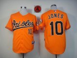 Baltimore Orioles #10 Adam Jones Orange Hall OF FAME patch new MLB Jerseys