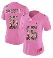 Women Nike Kansas City Chiefs 15 Mahomes ll Pink Camouflage font love pink 2017 Vapor Untouchable player jersey