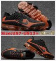 Nike Air Max 2018 Men Running Trainers Shoes-black orange