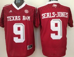 Texas A&M Aggies Ricky Seals-Jones 9 College Football Authentic Techfit Jerseys - red