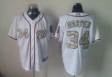 Washington Nationals 34 Harper Dark white camo MLB Jerseys