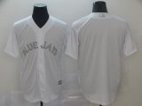 Toronto Blue Jays blank white baseball jerseys Nickname version