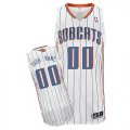 Charlotte Bobcats Custom white Home Jersey for sale