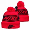 2024 Nike red black Sport Cuffed Knit Hats