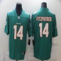 Miami Dolphins #14 Ryan Fitzpatrick Nike Green Color Rush Limited Jersey