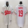 Nike 49ers #19 Deebo Samuel white baseball jerseys Joint name-BD