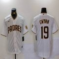 Nike San Diego Padres #19 Tony Gwynn white MLB baseball jerseys-BD