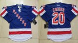 New York Rangers #20 Chris Kreider Blue NHL Jerseys