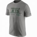 Men's New York Jets Nike Heathered Gray Property Of T-Shirt