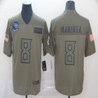 Titans #8 Marcus Mariota Nike Camo 2019 Salute to Service Retired Limited Jersey#40