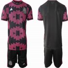 2020-2021 Mexico team black soccer jerseys home