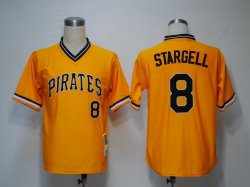 MLB Jerseys Pittsburgh Pirates 8 Stargell yellow