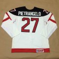 Olympic CA. #27 Alex Pietrangelo 100th Anniversary Stitched white NHL Jersey