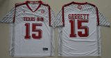 2016 Texas A&M Aggies Myles Garrett 15 College Football Authentic Jerseys - White