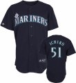 MLB Seattle Mariners 51# Ichiro blue Jerseys