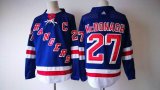 Adidas New York Rangers Ryan McDonagh #27 blue hockey jersey