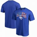 Jacksonville Jaguars NFL Pro Line by Fanatics Branded Banner Wave Big & Tall T-Shirt - Royal