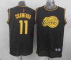 Los Angeles Clippers #11 Jamal Crawford Precious Metals Fashion Stitched NBA Jersey