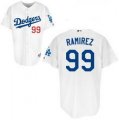 Los Angeles Dodgers Manny Ramirez Home 99# white Jersey