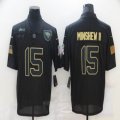 Nike Jacksonville Jaguars #15 Gardner Minshew II black Salute To Service Limited Jersey-BD