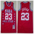 1989 NBA All Star #23 Michael Jordan red basketball Jersey-TY