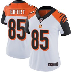 Women Nike Cincinnati Bengals #85 Tyler Eifert white Color Rush Limited Jersey