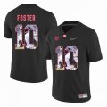 Custom Alabama Crimson Tide #10 Reuben Foster black College Color Rush Limited Jerseys