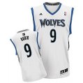 Minnesota Timberwolves 9# Ricky Rubio Revolution 30 Home Jersey