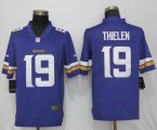 Nike Minnesota Vikings #19 Adam Thielen purple Color Rush Limited Jersey