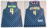 Atlanta Hawks #4 Paul Millsap Blue Stitched NBA Basketball Jersey