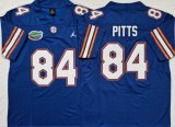 Jordan Florida Gators #84 Kyle Pitts blue College Football Jersey-PNS