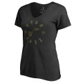 Women Utah Jazz Fanatics Branded Black Liberty Plus Size V-Neck T-Shirt