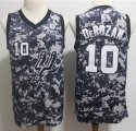 Nike San Antonio Spurs #10 Demar Derozan black camo basketball jersey-S8