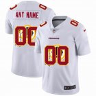 Customized Nike Washington Redskins white Color Rush Limited Jersey Shadow edition