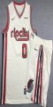 Nike Portland Trail Blazers #0 Damian Lillard beige NBA Basketball Suits