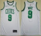 Nike Boston Celtics #9 Derrick White nba basketball jersey-white