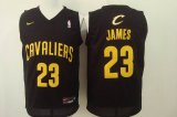 Nike Cleveland Cavaliers LeBron James #23 Black nba basketball jersey(1)