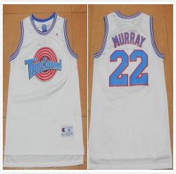 nba #22 Bill Murray new white Basketball jerseys