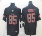 Nike 49ers George Kittle black fashion Color Rush Limited Jersey