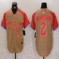 Nike Baltimore Orioles #2 Gunnar Henderson Cream 2024 MLB All-Star jersey 03