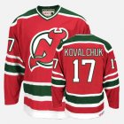 NHL New Jersey Devils #17 KOVALCHUK Red Green Jersey