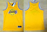 Los Angeles Lakers blank yellow nba jersey