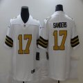 Nike New Orleans Saints #17 Emmanuel Sanders White Color Rush Limited Jersey