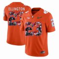 Custom Clemson Tigers #23 Andre Ellington orange fashion college football jersey