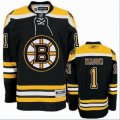 NHL Boston Bruins 1# mason Black Jersey