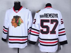 Chicago Blackhawks #57 Trevor Van Riemsdyk white Ice Hockey Jerseys