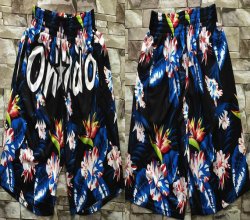 Orlando Magic black blue fashion nba shorts-TY